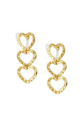 Stainless Steel Dangle Earrings Heart Casual Daily Simple Series Women's jewelry