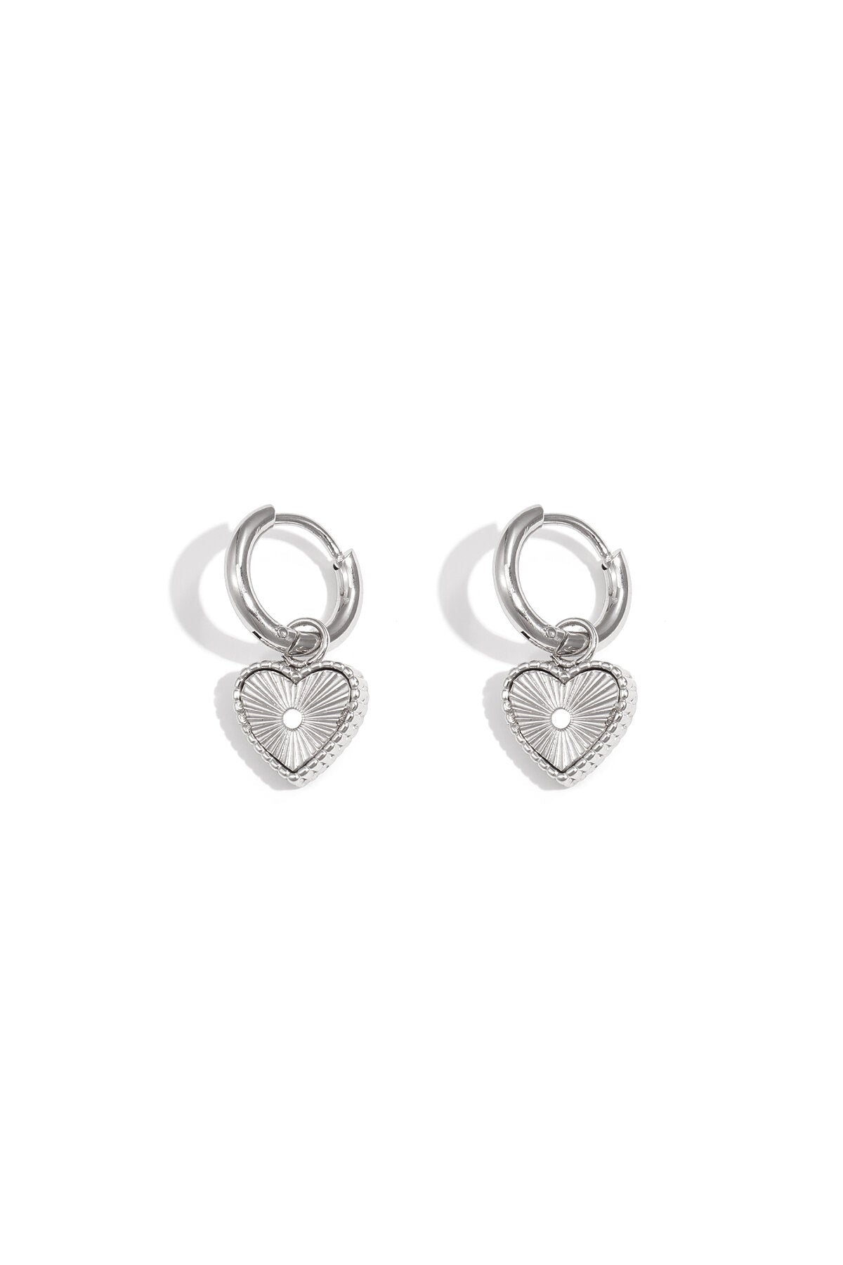 earrings hearts hope