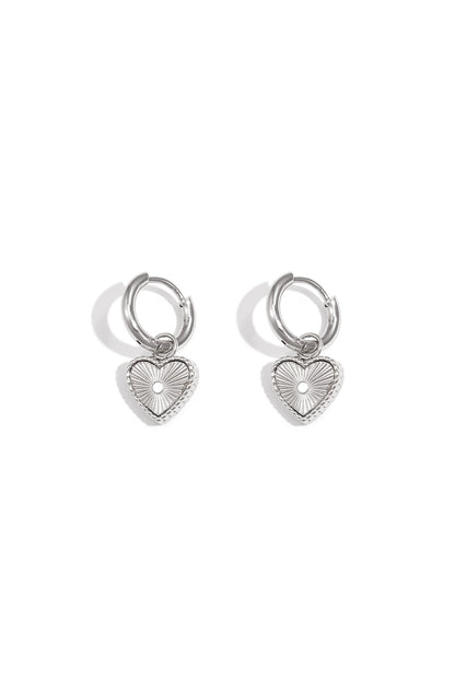 earrings hearts hope