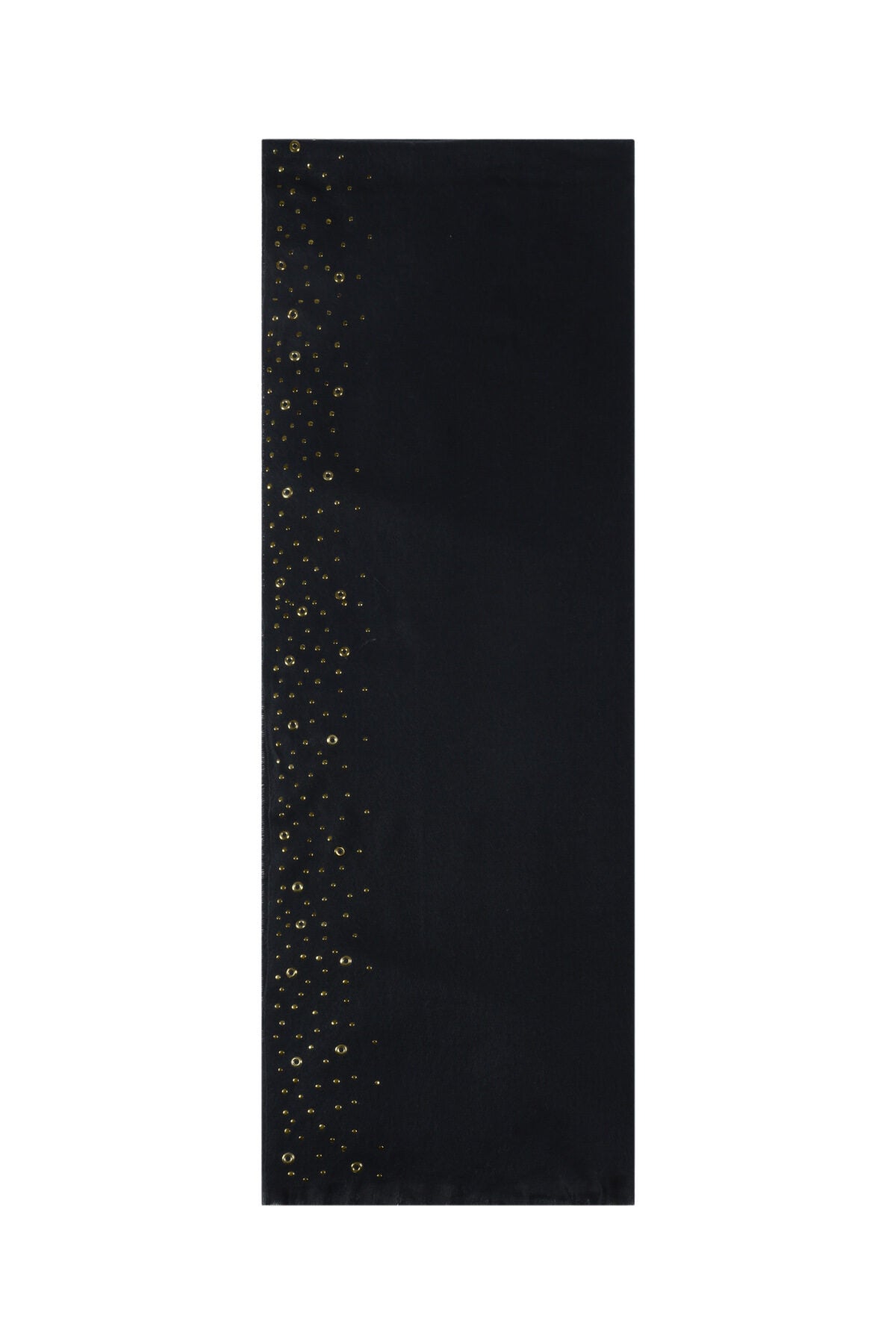 Winter scarf with stones