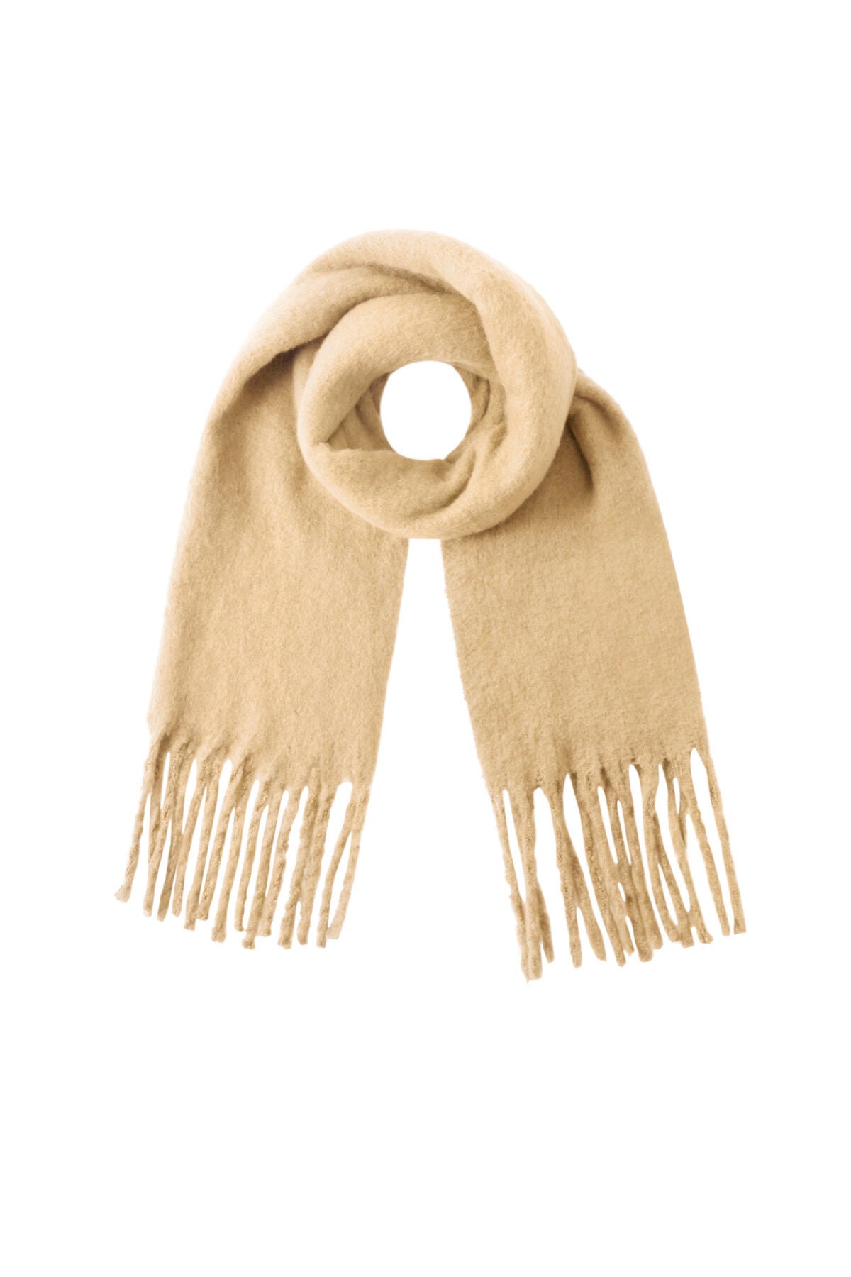 Colorful winter scarf