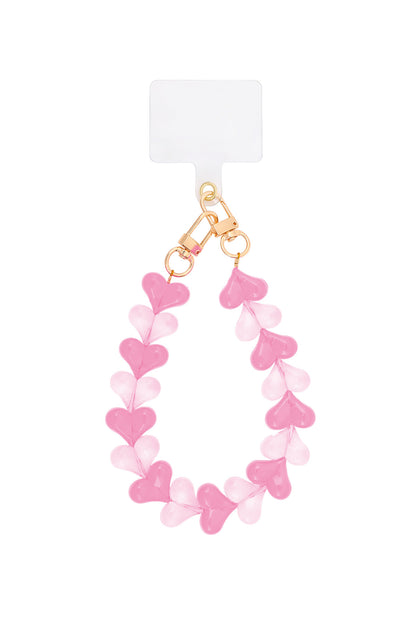 Heart row Phone Cord