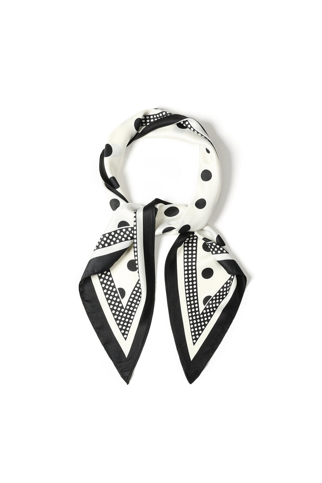 Summer scarves Polka Dots Daily Polyester Daily Accessories