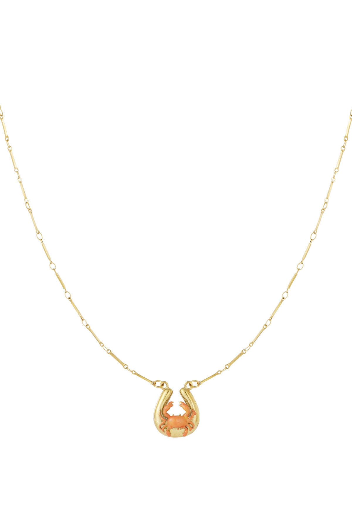 Happy Initials necklace with charms