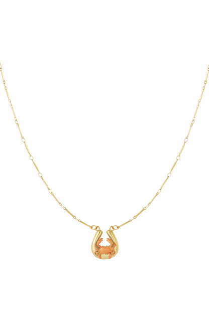 Happy Initials necklace with charms