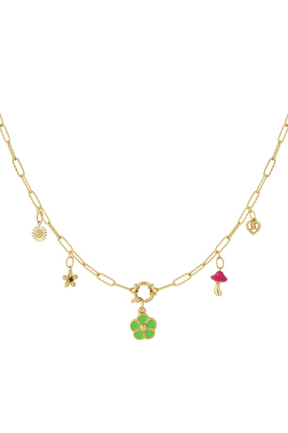 Clover DIY necklace