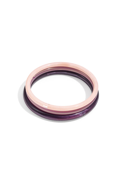Acrylic Bangles Solid Color Casual Daily Simple Series Women's jewelry