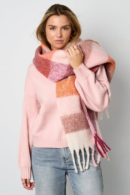 Colorful vibe scarf
