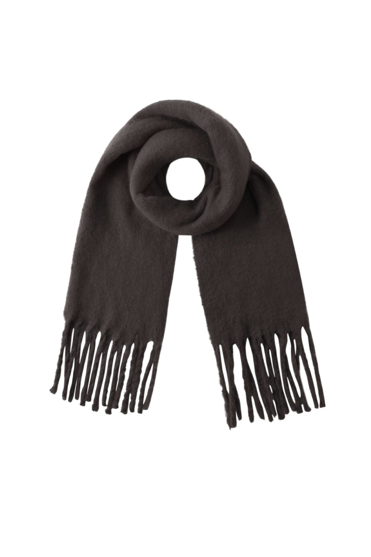 Colorful winter scarf