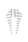 Minimal Striped Triangle Scarf