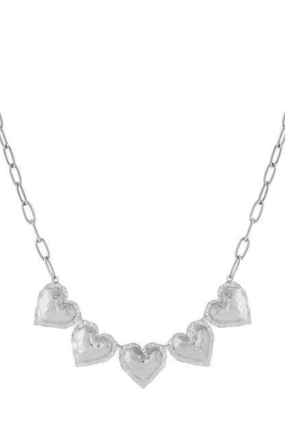 5 Hearts Necklace