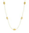 Smooth Link Long Necklace
