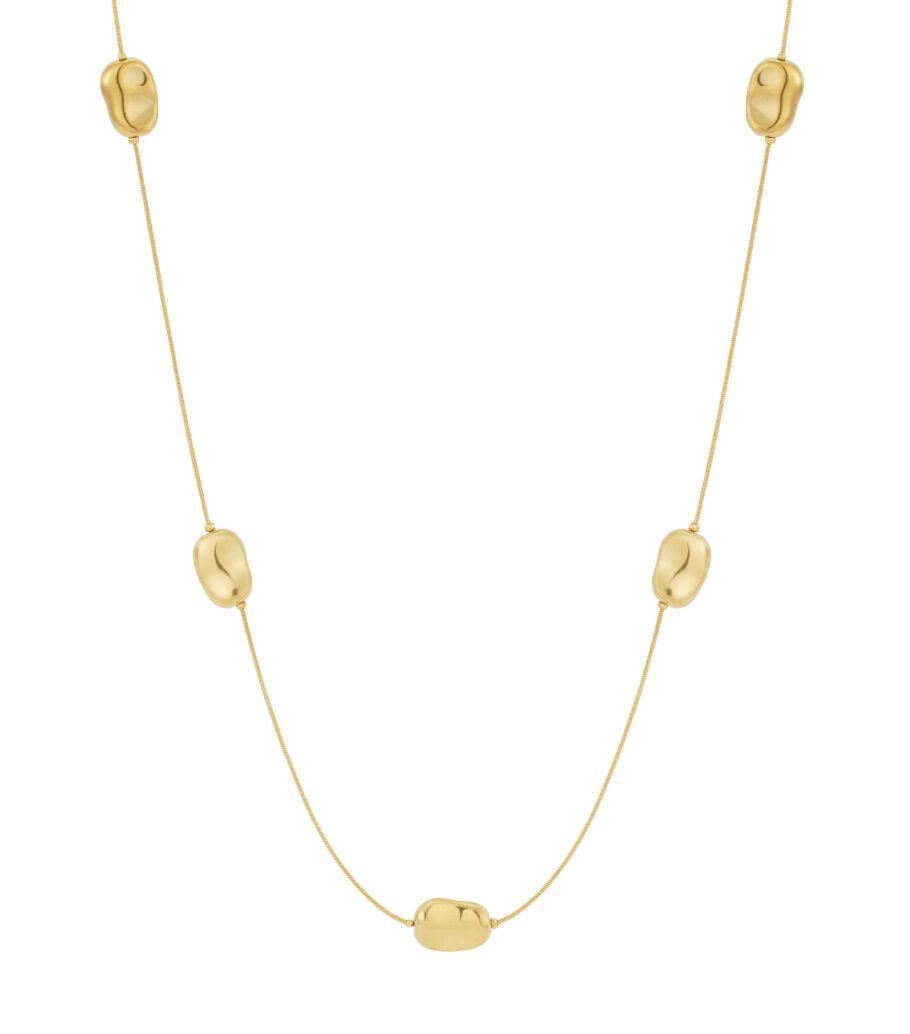 Smooth Link Long Necklace