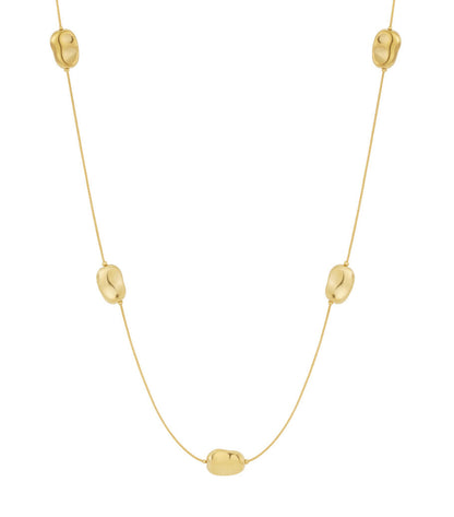 Smooth Link Long Necklace