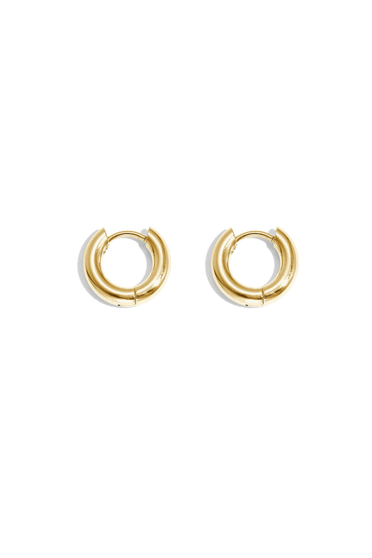 Basic hoop earrings - mini Stainless Steel