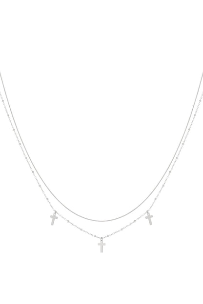   Layered Necklaces Cross Casual Daily Simple Series Women's jewelry