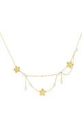 Double trouble flower Necklace