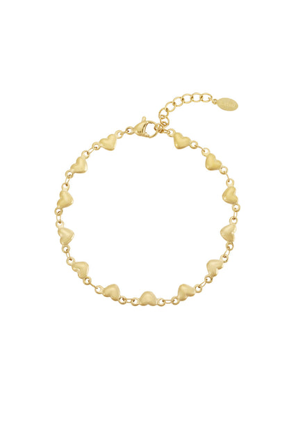 Multi heart bracelet