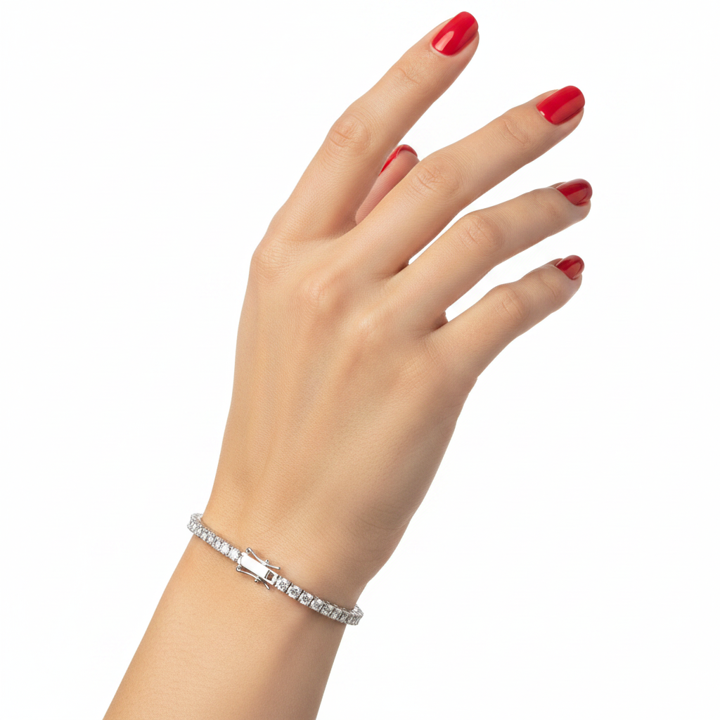 Moissanite Tennis Bracelet